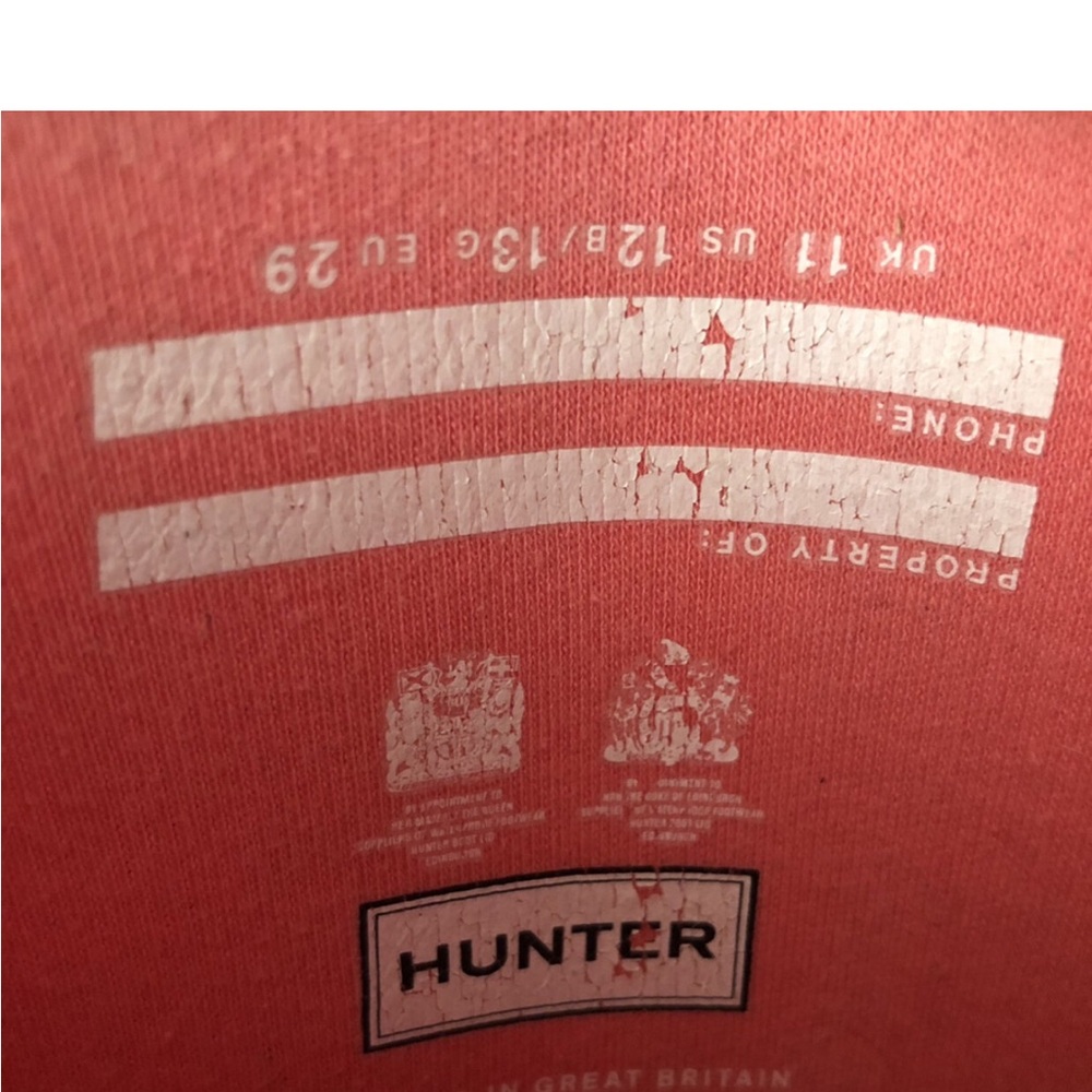 Hunter Pink Rain Boots - Picture 2 of 7
